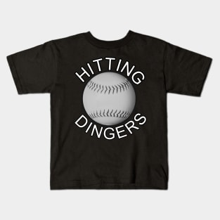 Hitting Dingers Kids T-Shirt